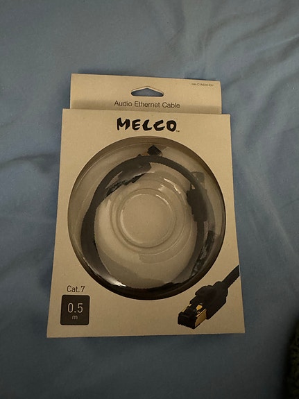 Melco C1AE CAT 7 Hi-Fi Ethernet kaapeli 0,5m