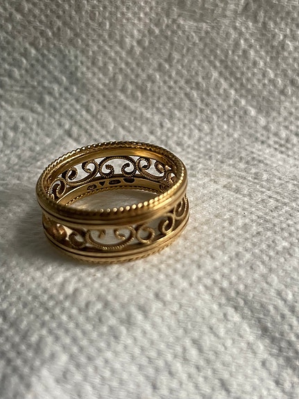 Kalevala 18 K filigraanisormus