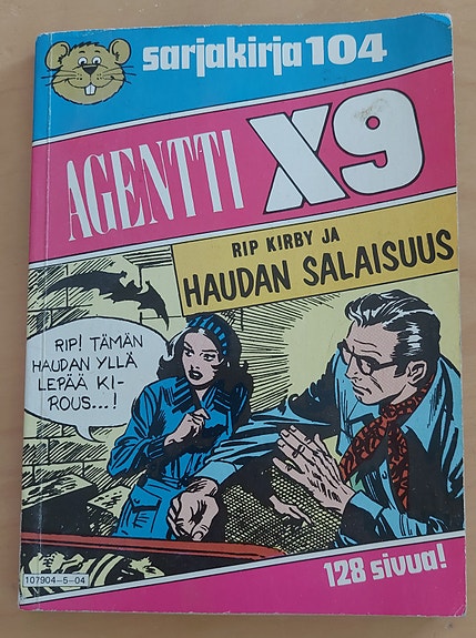 Agentti X9, nro 104
