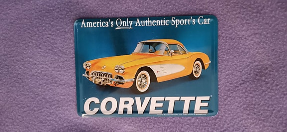 Corvette -peltitaulu