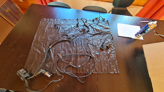 W202 c180 moottorin johtosarja ja puolan johdot