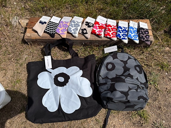 Marimekko tuotteita