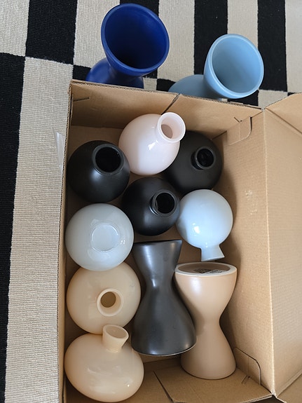 IKEA pienet maljakot ja koriste-esineet 12kpl