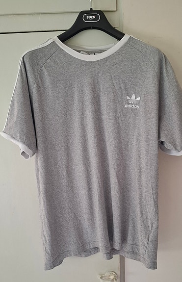 Adidas t-paita XXL harmaa miehille