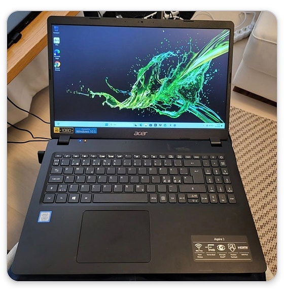 Acer Aspire win11 ssd kunto10+ FULL HD