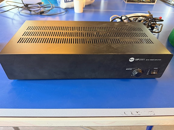 RCF UP2081 80 W Power Amplifier