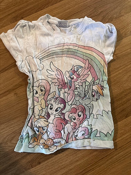 My Little Pony t-paita koko 98 valkoinen tytöille