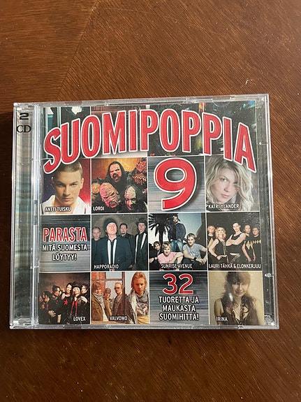 Suomipoppia 9 tuplakokoelma CD
