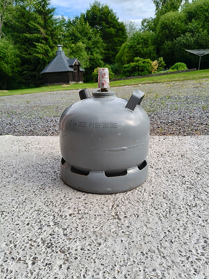 Kaasupullo 5kg täys