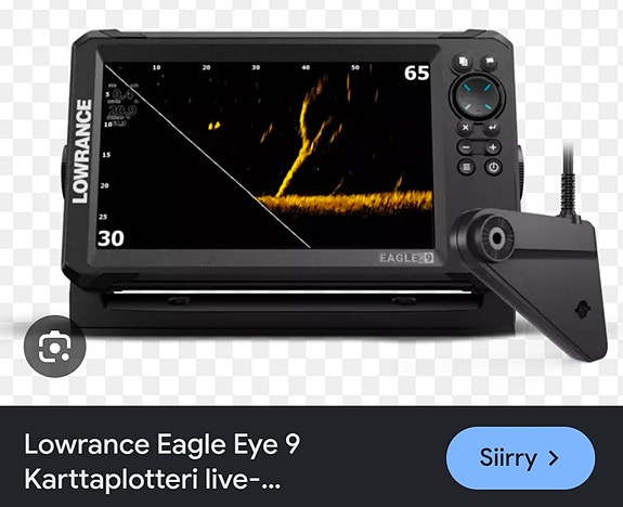 Lowrance Eagle Eye 9 live-kaikuluotain karttaplotteri