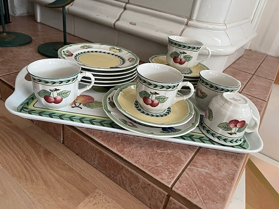 Villeroy & Boch French Garden kahviastiasto 6 :lle
