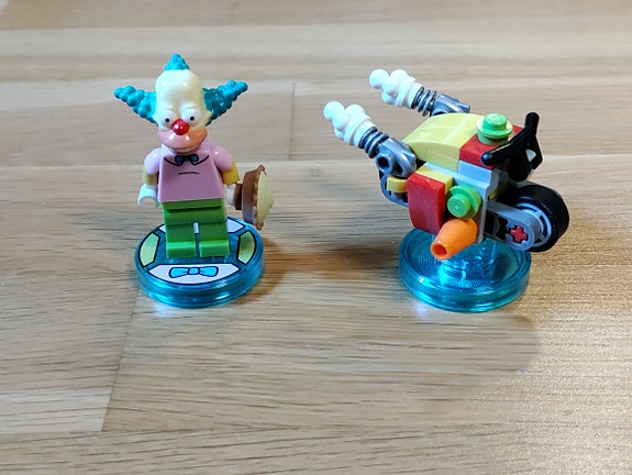 Lego Dimensions 71227 Fun Pack - The Simpsons (Krusty and Clown Bike)