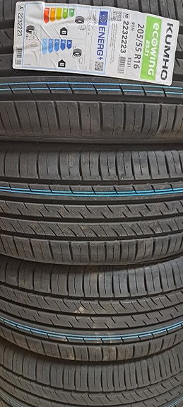 Uudet kumho kesärenkaat 205 55 R16