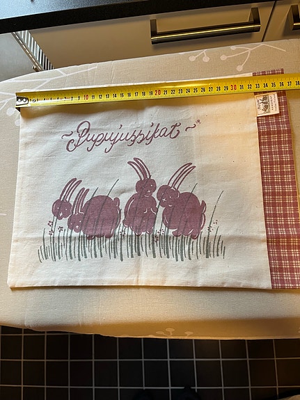 Pupujussikat käyttämätön tyynyliina