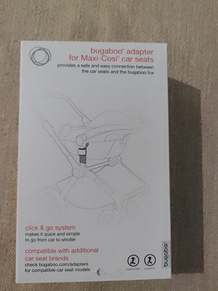 Bugaboo Fox adapteri Maxi-Cosi turvakaukaloon