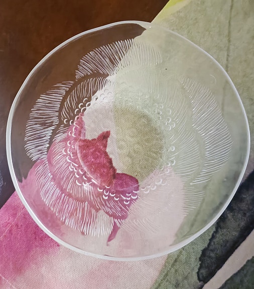 Oiva Toikka Pioni jälkiruokakulhot