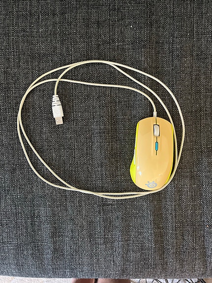 SteelSeries Rival 100 optinen hiiri USB keltainen