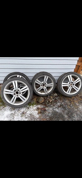 18” alumiinivanteet 5x112 hyvillä renkailla
