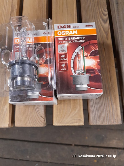 Osram Night Breaker Unlimited Xenarc D4S xenonpolttimot   pari