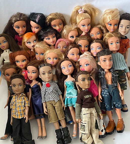 Bratz nuket (27 kpl) jm Bratz tavara