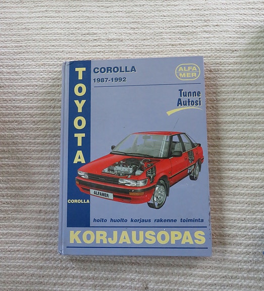 Alfamer Toyota Corolla 1987–1992 korjausopas
