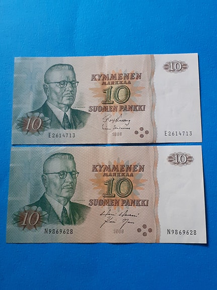 10 mk setelit  1980