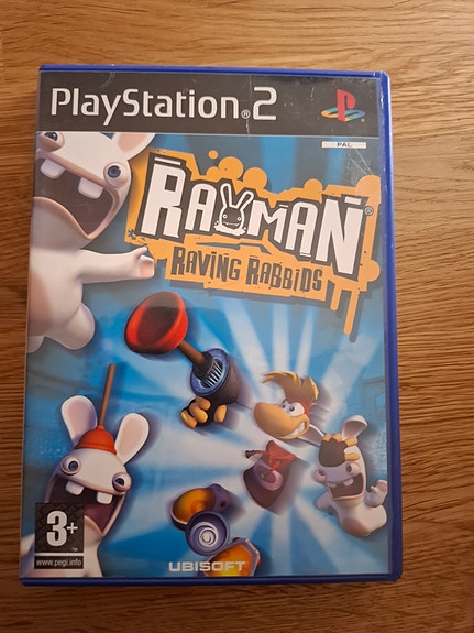 Rayman Raving Rabbids PlayStation 2 peli