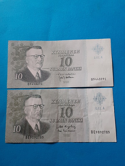 10 mk setelit  1963
