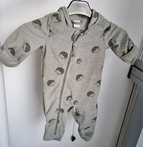 Lindex vihreä fleecehaalari koko 62