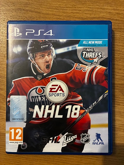 PS4 EA Sports NHL 18 peli