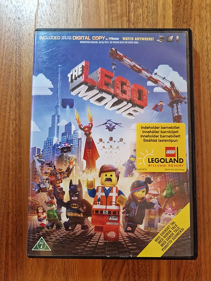 The LEGO Movie DVD – puhuttu suomeksi