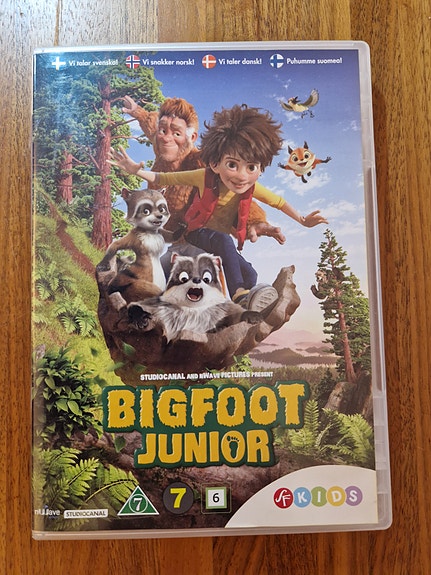 Bigfoot Junior DVD – puhuttu suomeksi
