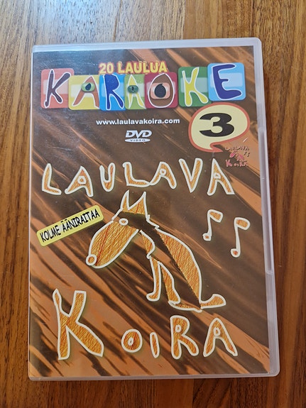 Laulava koira 3 – Karaoke DVD (20 laulua)
