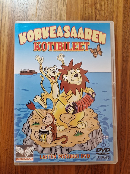 Korkeasaaren Kotibileet DVD – lasten musiikki