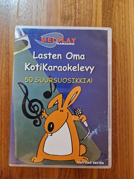 MelPlay: Lasten oma kotikaraoke DVD (50 laulua)