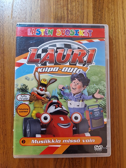 Lauri Kilpa-auto: Musiikkia missä vain DVD – suomeksi