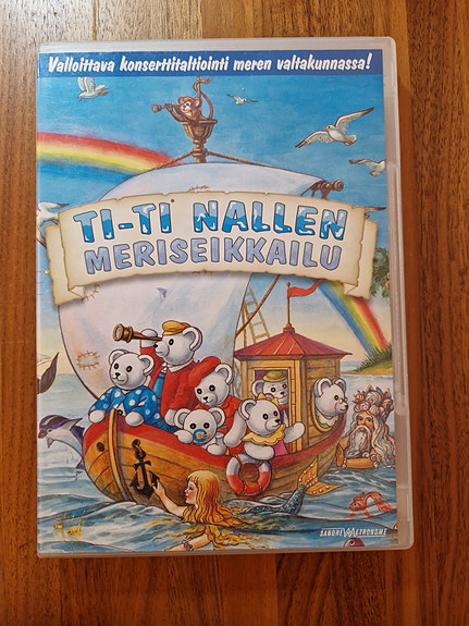 Ti-Ti Nallen Meriseikkailu DVD – suomeksi