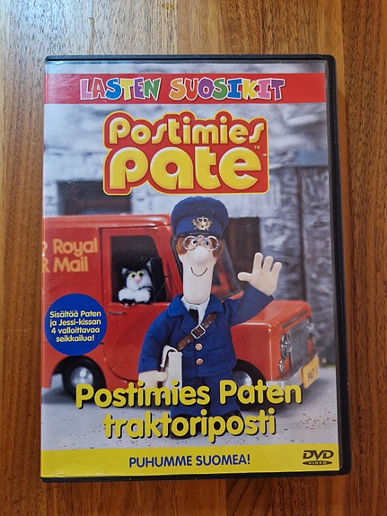 Postimies Pate: Traktoriposti DVD – puhuttu suomeksi