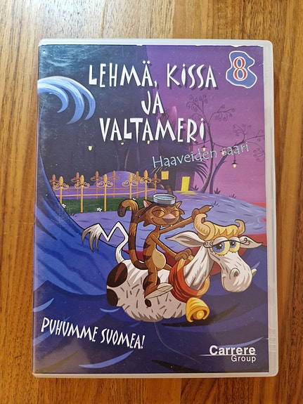 Lehmä, kissa ja valtameri 8: Haaveiden saari DVD – suomeksi