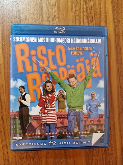 Risto Räppääjä Blu-ray – suomalainen elokuva