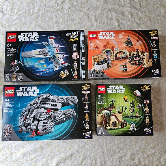 LEGO Star Wars Smart Play 4 kpl – uudet ja avaamattomat