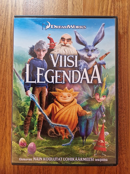Viisi legendaa DVD – puhuttu suomeksi
