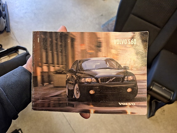 Volvo S60 -02 käyttöohjekirja