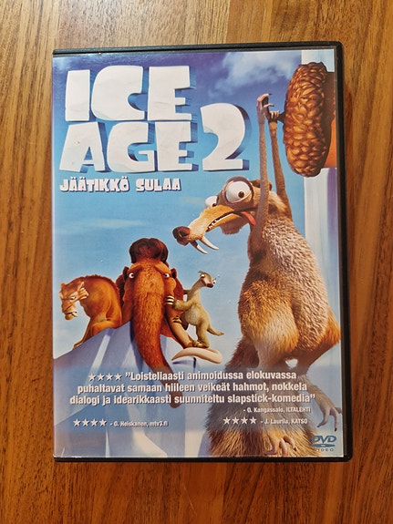 Ice Age 2: Jäätikkö sulaa DVD – puhuttu suomeksi