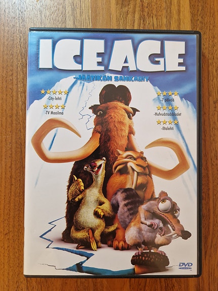 Ice Age: Jäätikön sankarit DVD – puhuttu suomeksi