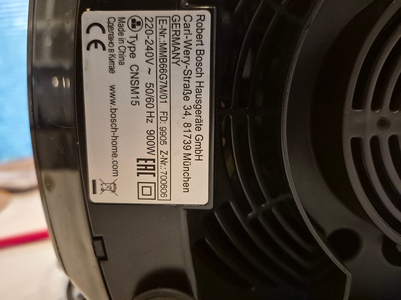 Bosch SilentMixx Pro tehosekoitin lasikannulla