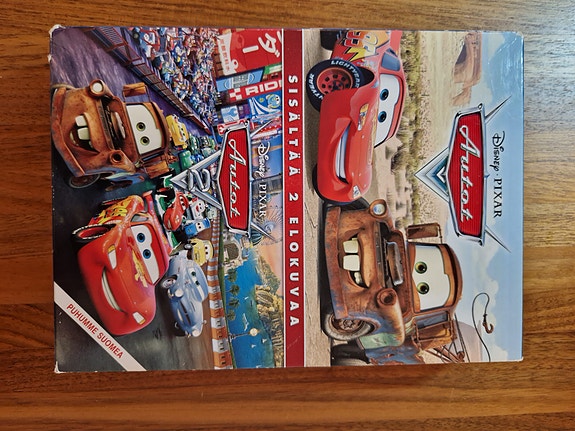 Autot & Autot 2 DVD – 2 elokuvaa (Disney·Pixar), suomeksi