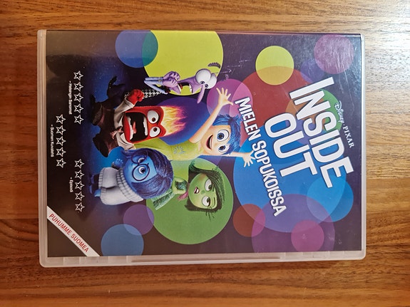 Inside Out – Mielen sopukoissa DVD (Disney·Pixar) – suomeksi