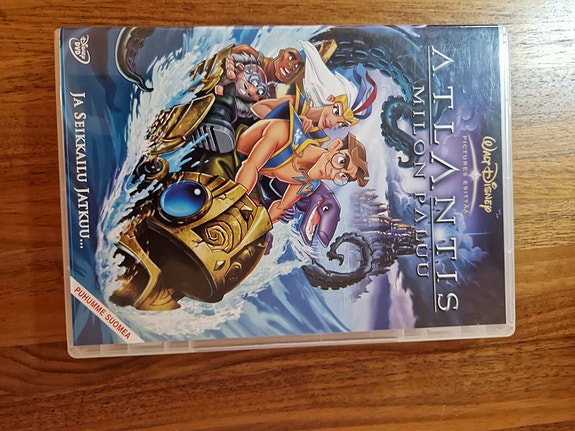 Atlantis: Milon paluu DVD (Disney) – puhuttu suomeksi