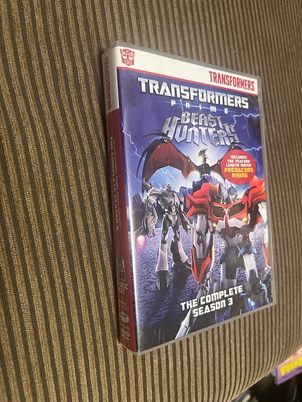 Transformers Prime Beast Hunters Season 3 DVD-boksi